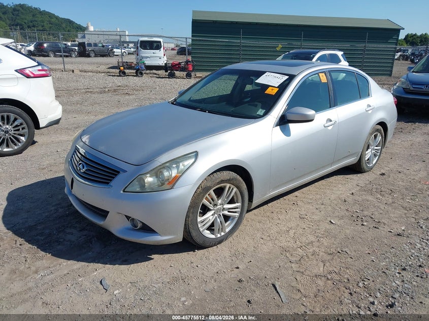 2010 INFINITI G37X auction photo 2