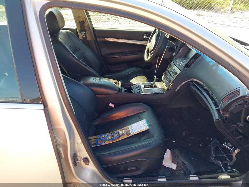 2010 INFINITI G37X auction photo 5