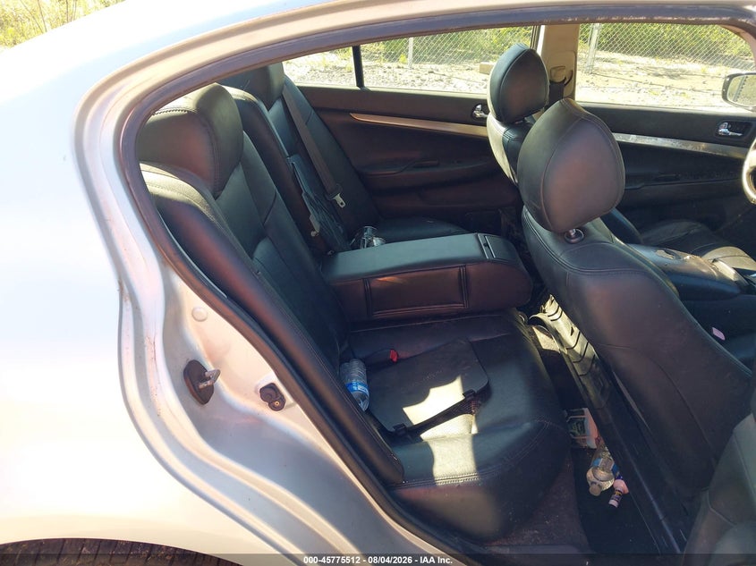 2010 INFINITI G37X auction photo 8