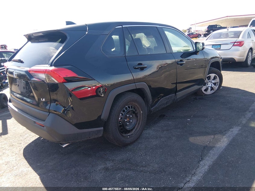 Vin: 2t3k1rfv2sw414537, lot: 46274311, toyota rav4 le 20254