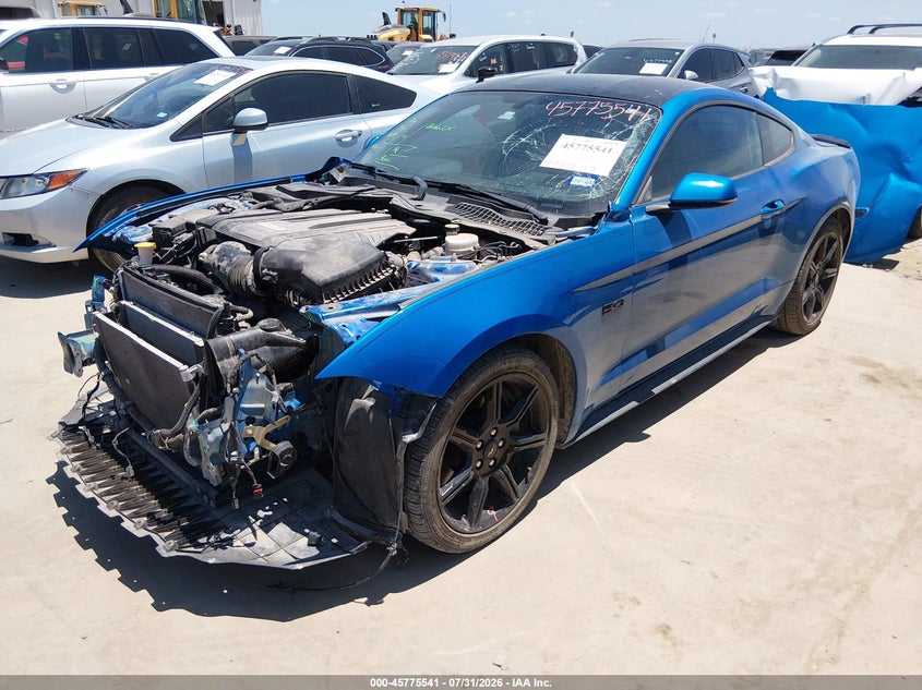 Vin: 1fa6p8cf4k5192751, lot: 46274321, ford mustang gt premium 20192