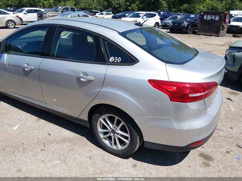 Vin: 1fadp3f20gl365848, lot: 46274327, ford focus se 20163