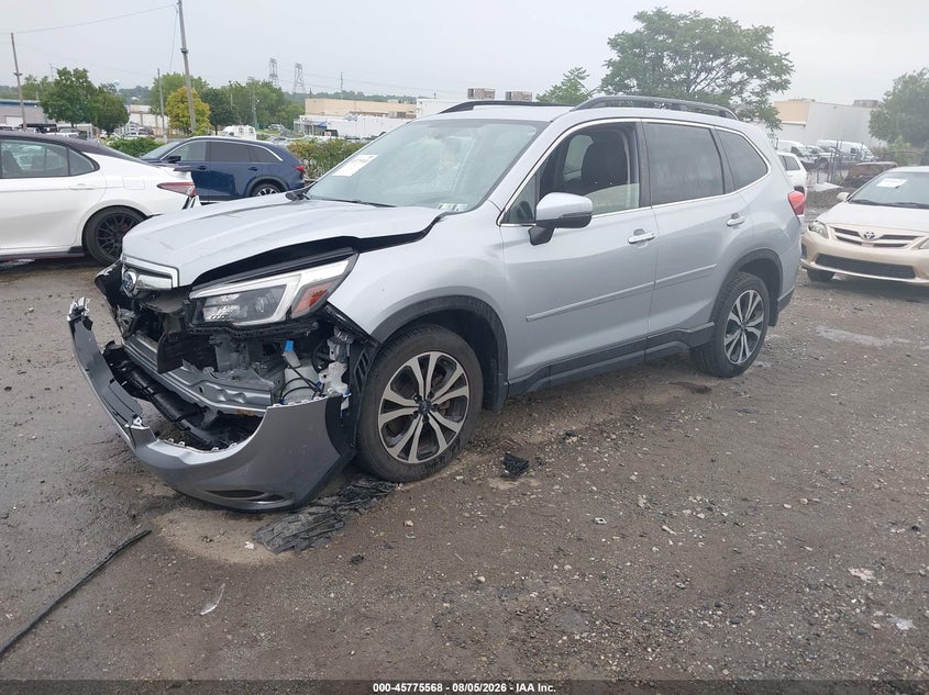Vin: jf2skauc8mh575419, lot: 46274348, subaru forester limited 20212