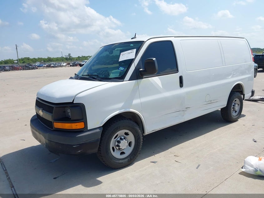 Vin: 1gcwgffa0e1188867, lot: 46274385, chevrolet express 2500 work van 20142