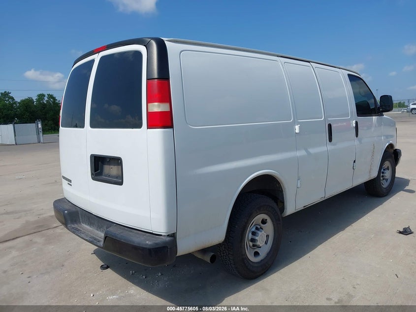 Vin: 1gcwgffa0e1188867, lot: 46274385, chevrolet express 2500 work van 20144