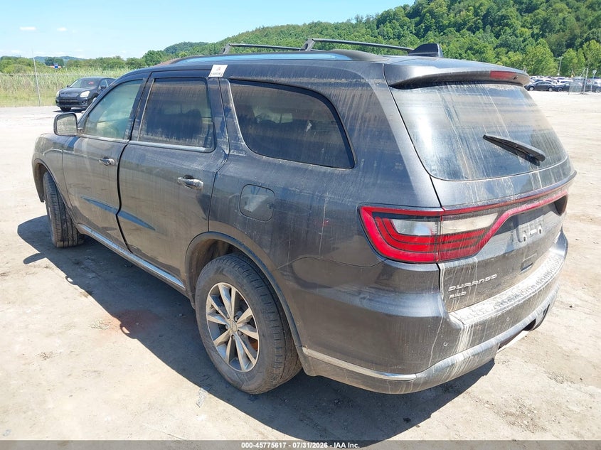 Vin: 1c4rdjdgxfc169653, lot: 46274397, dodge durango limited 20153