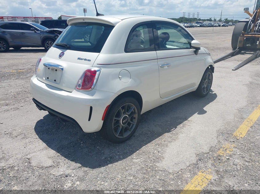 Vin: 3c3cffkh8kt820385, lot: 46274408, fiat 500 pop 20194