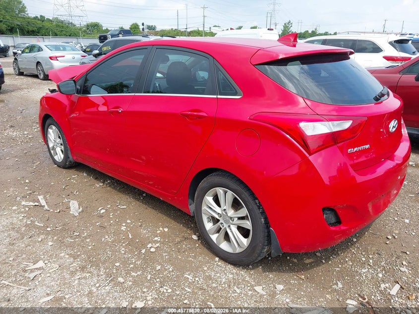 Vin: kmhd35le5du085585, lot: 46274411, hyundai elantra gt 20133