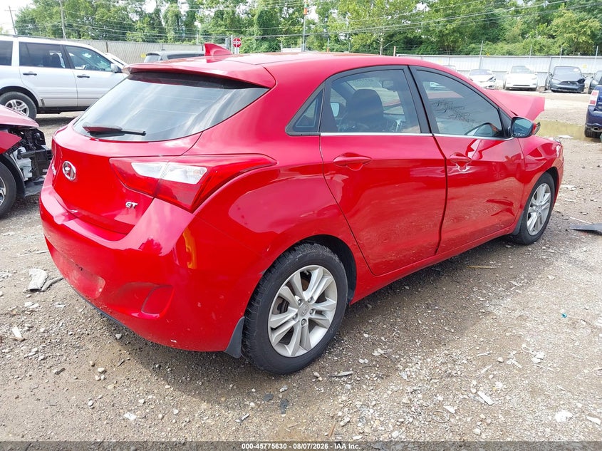 Vin: kmhd35le5du085585, lot: 46274411, hyundai elantra gt 20134