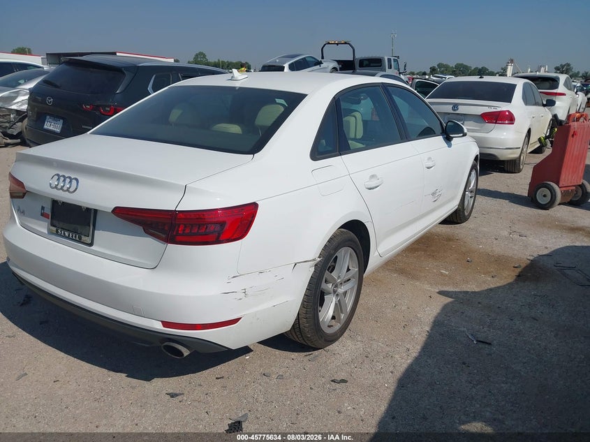 Vin: waugnaf41hn061210, lot: 46274414, audi a4 premium 20174