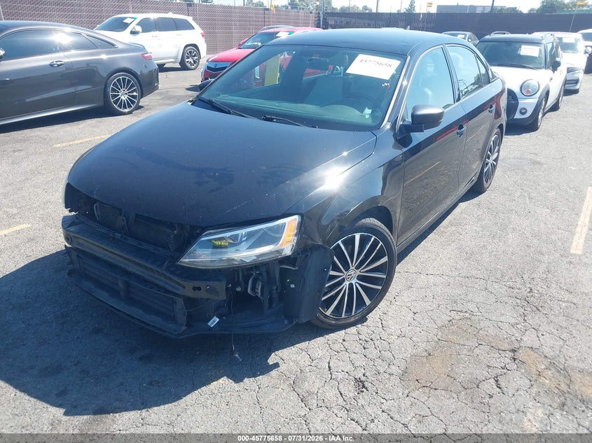 Vin: 3vwd17aj9gm377302, lot: 46274438, volkswagen jetta 1.8t sport 20162