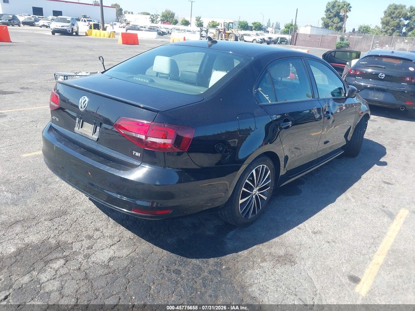 Vin: 3vwd17aj9gm377302, lot: 46274438, volkswagen jetta 1.8t sport 20164