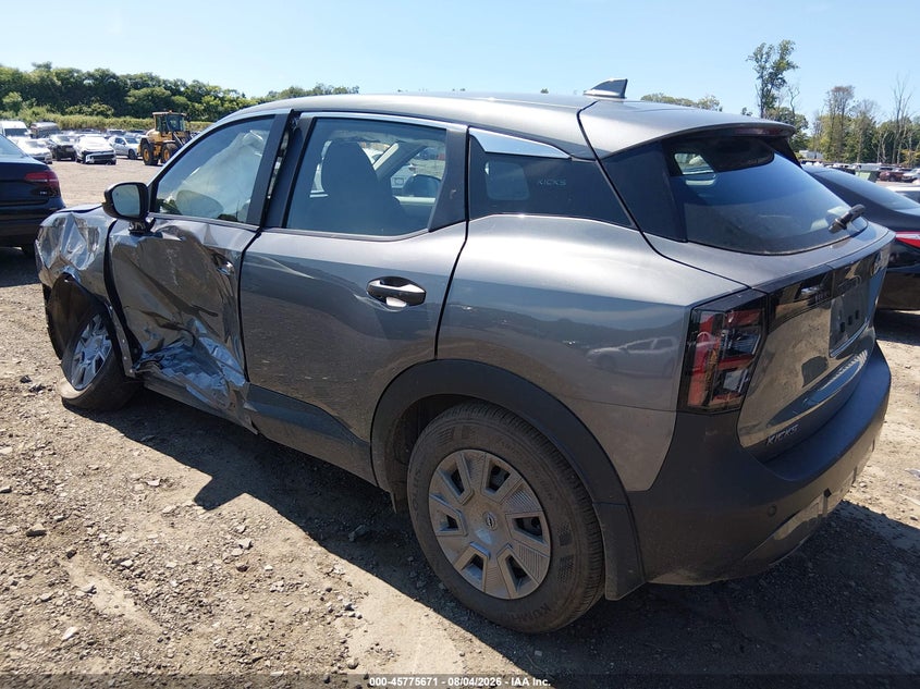 Vin: 3n8ap6bb0sl382073, lot: 46274451, nissan kicks s intelligent awd 20253