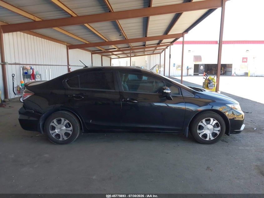 HONDA CIVIC HYBRID 2013 VIN 19XFB4F25DE000478
