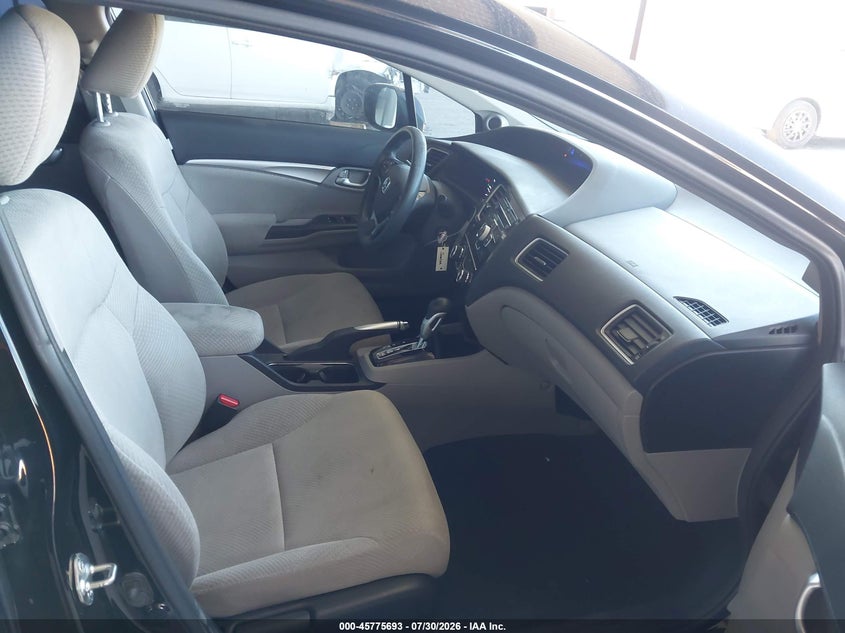 2013 HONDA CIVIC SEDAN 1.5L I-4 VVT, 90HP