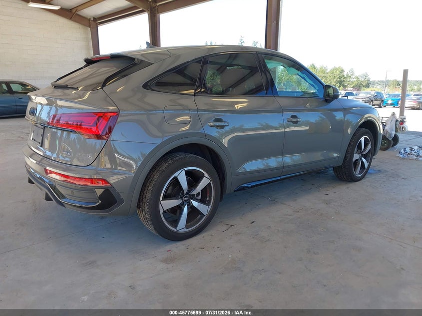 Vin: wa15aafy0p2064196, lot: 46274479, audi q5 sportback premium plus 45 tfsi s line quattro s tronic 20234