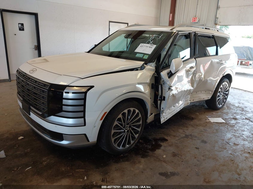 2026 Hyundai Palisade Calligraphy, Left Side, IAAI, VIN KM8RMES28TU017791 — photo 2