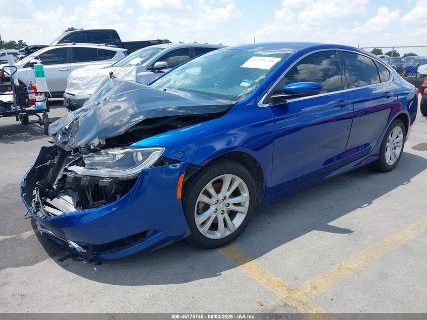 Vin: 1c3cccab5gn157952, lot: 46274520, chrysler 200 limited 20162