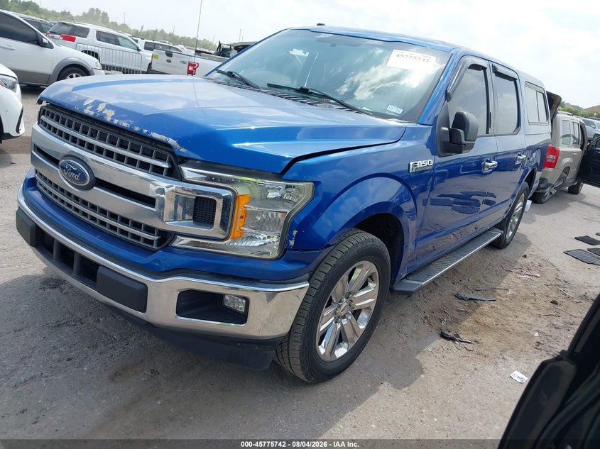 Vin: 1ftew1cg8jkd42661, lot: 46274522, ford f-150 xlt 20182