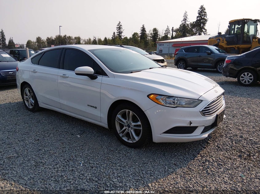 Vin: 3fa6p0lu4jr138300, lot: 46274536, ford fusion hybrid se 2018 img_1