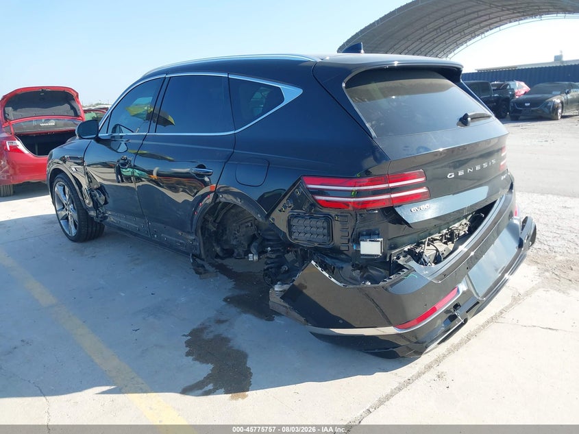 Vin: kmuhcesc8mu074440, lot: 46274537, genesis gv80 3.5t awd 20213