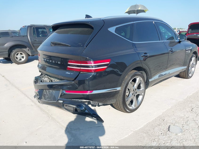 Vin: kmuhcesc8mu074440, lot: 46274537, genesis gv80 3.5t awd 20214