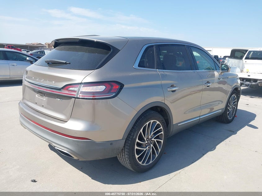 Vin: 2lmpj6l93kbl35683, lot: 46274538, lincoln nautilus reserve 20194