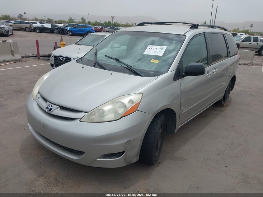 Vin: 5tdkk4cc9as339256, lot: 46274552, toyota sienna ce/le 20102