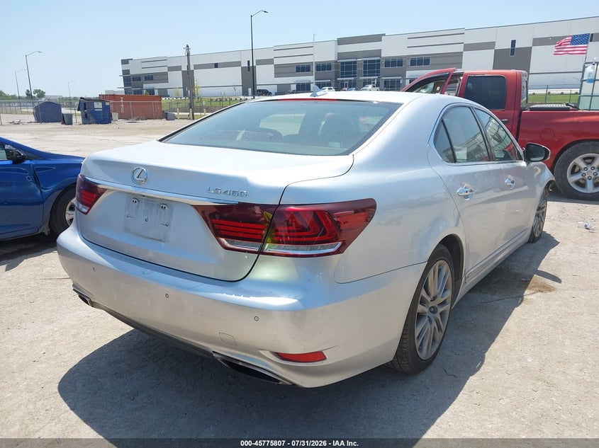 Vin: jthbl1ef5d5118975, lot: 46274587, lexus ls 460 20134