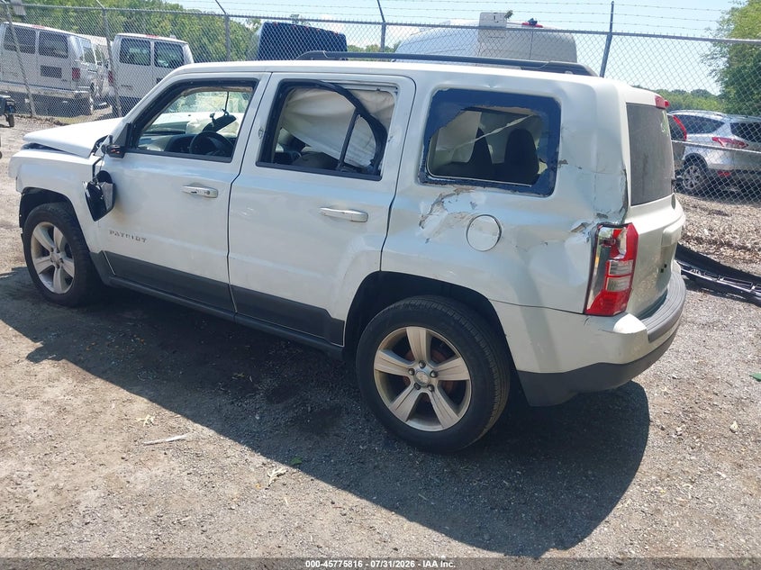 Vin: 1c4njpfb5fd107700, lot: 46274596, jeep patriot latitude 20153