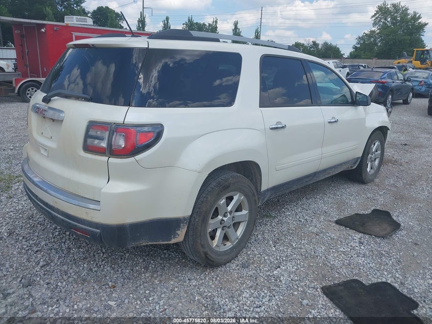 Vin: 1gkkrned2ej366295, lot: 46274600, gmc acadia sle-1 20144