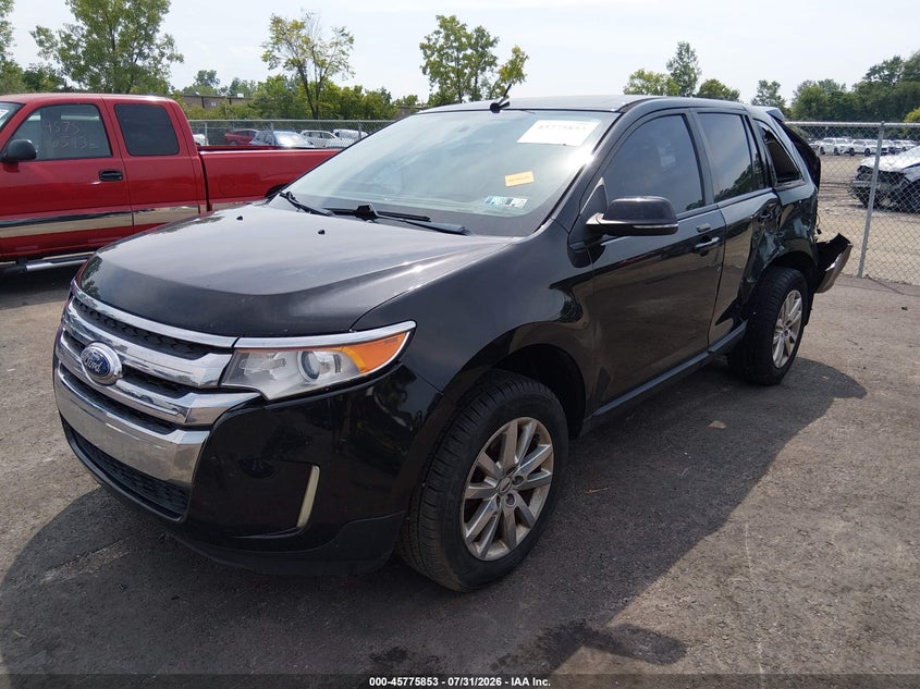 Vin: 2fmdk4jc1eba81443, lot: 46274633, ford edge sel 20142