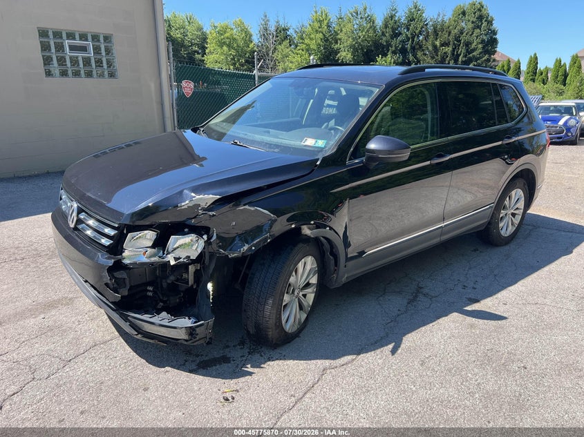Vin: 3vv3b7ax4jm038200, lot: 46274650, volkswagen tiguan 2.0t se/2.0t sel 20182