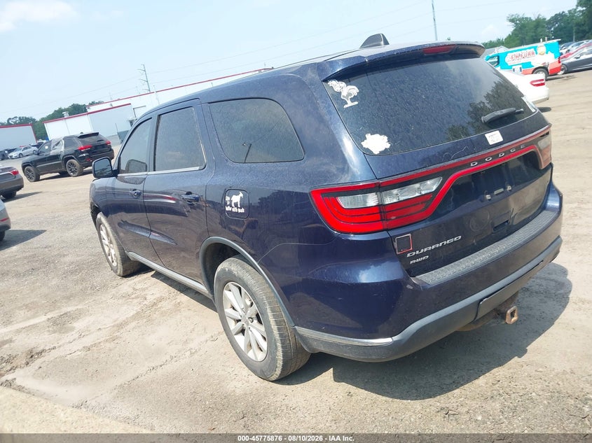 DODGE DURANGO 2014 VIN 1C4RDJAG7EC495204