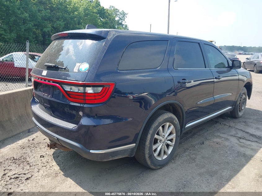 DODGE DURANGO 2014 VIN 1C4RDJAG7EC495204