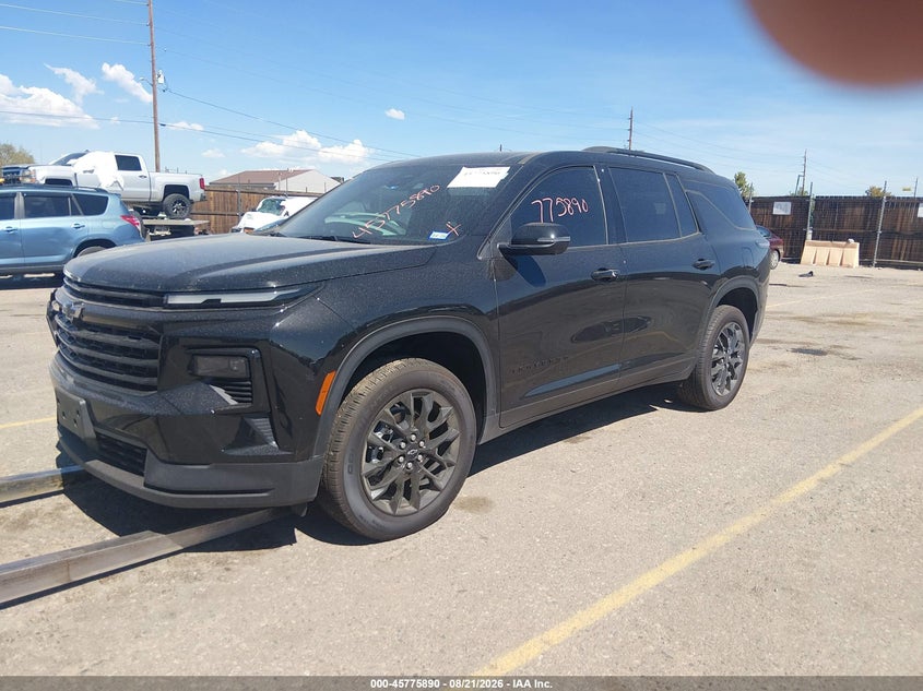 Vin: 1gnergks0tj299823, lot: 46274670, chevrolet traverse fwd lt 20262