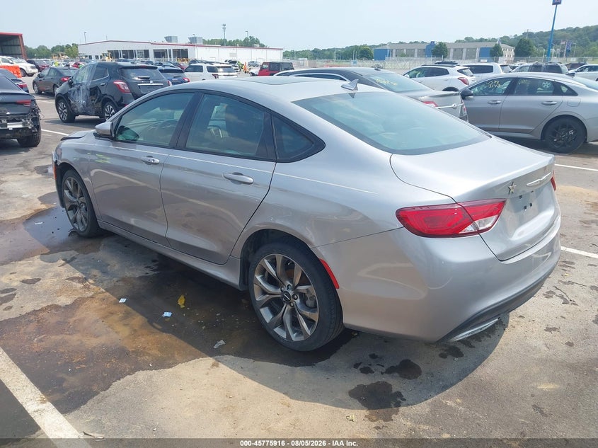 Vin: 1c3cccbg7fn580931, lot: 46274696, chrysler 200 s 20153