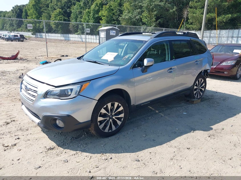 Vin: 4s4bsanc1h3235346, lot: 46274705, subaru outback 2.5i limited 20172
