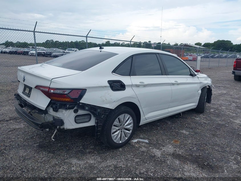 Vin: 3vwc57bu9km060346, lot: 46274717, volkswagen jetta 1.4t r-line/1.4t s/1.4t se 20194