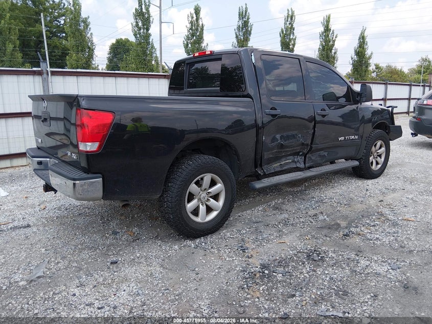 Vin: 1n6ba0ec2en516263, lot: 46274735, nissan titan sv 20144