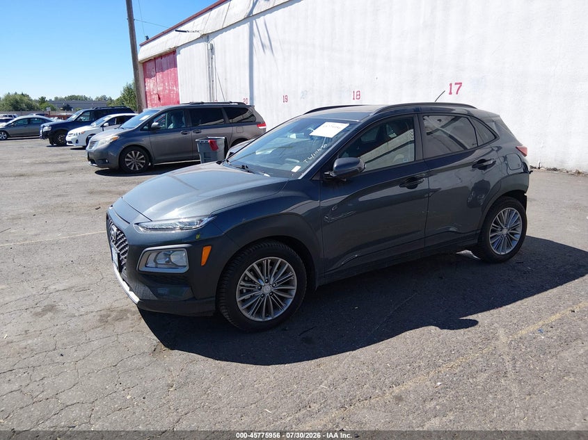 Vin: km8k6caa0ju122668, lot: 46274736, hyundai kona sel 20182