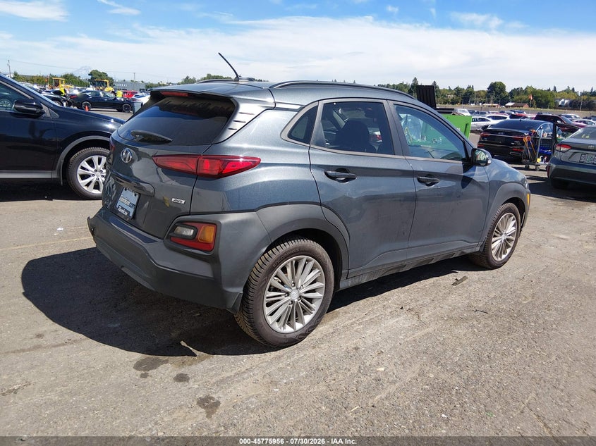 Vin: km8k6caa0ju122668, lot: 46274736, hyundai kona sel 20184