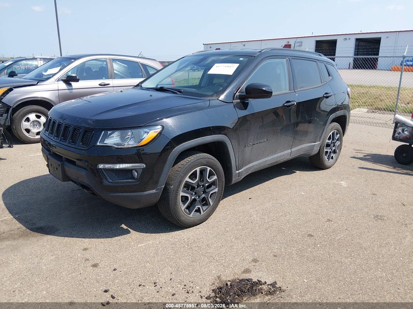 Vin: 3c4njdab8kt689625, lot: 46274738, jeep compass upland edition 4x4 20192
