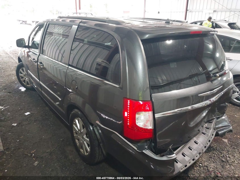 Vin: 2c4rc1bg4fr628799, lot: 46274744, chrysler town & country touring 20153