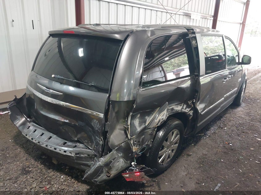 Vin: 2c4rc1bg4fr628799, lot: 46274744, chrysler town & country touring 20154