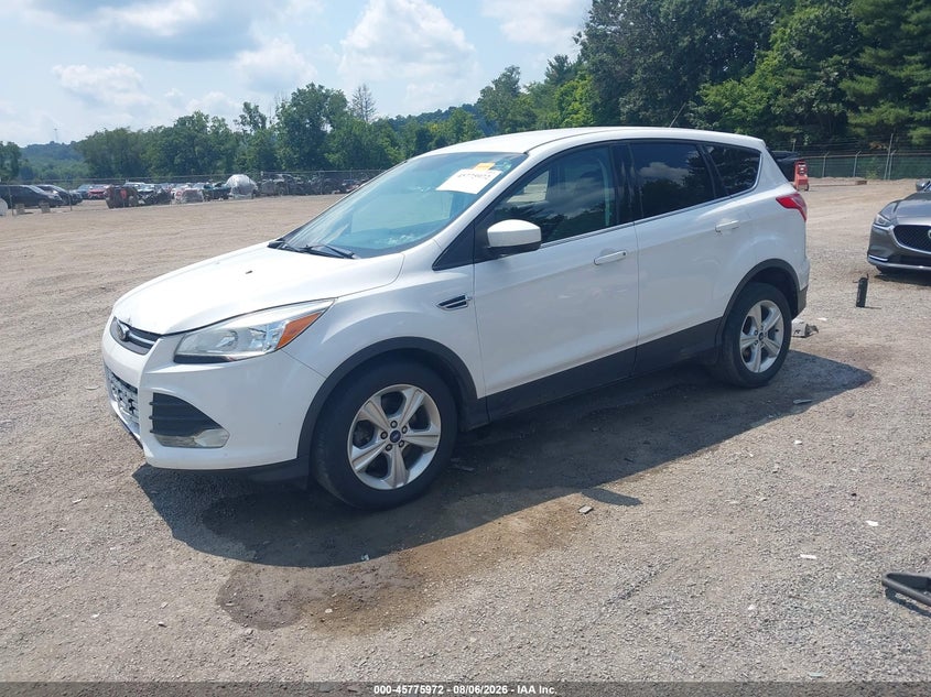 Vin: 1fmcu9gx3gua51063, lot: 46274752, ford escape se 20162