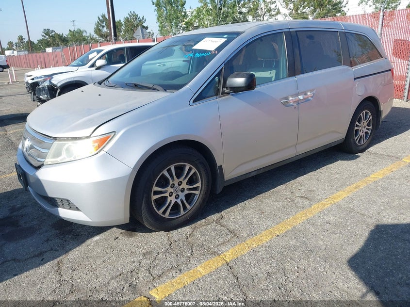 Vin: 5fnrl5h68db060510, lot: 46274787, honda odyssey ex-l 20132