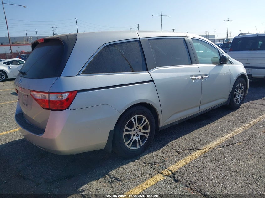 Vin: 5fnrl5h68db060510, lot: 46274787, honda odyssey ex-l 20134