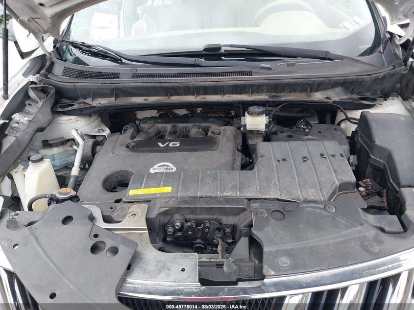 NISSAN MURANO 2010 VIN JN8AZ1MW3AW112499