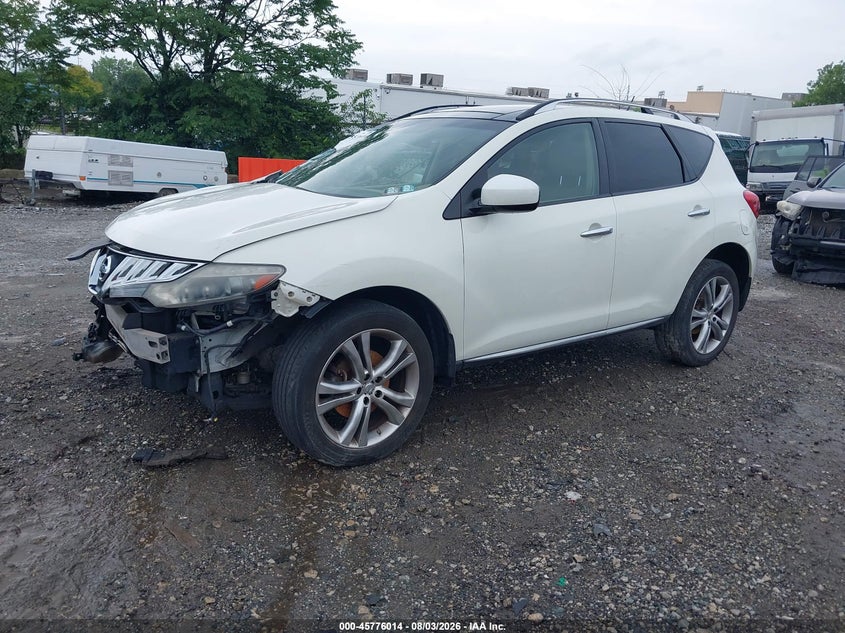 Vin: jn8az1mw3aw112499, lot: 46274795, nissan murano le 20102